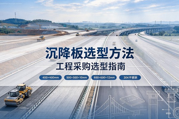 普洱沉降板选择方法