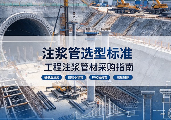 普洱注浆管选型标准